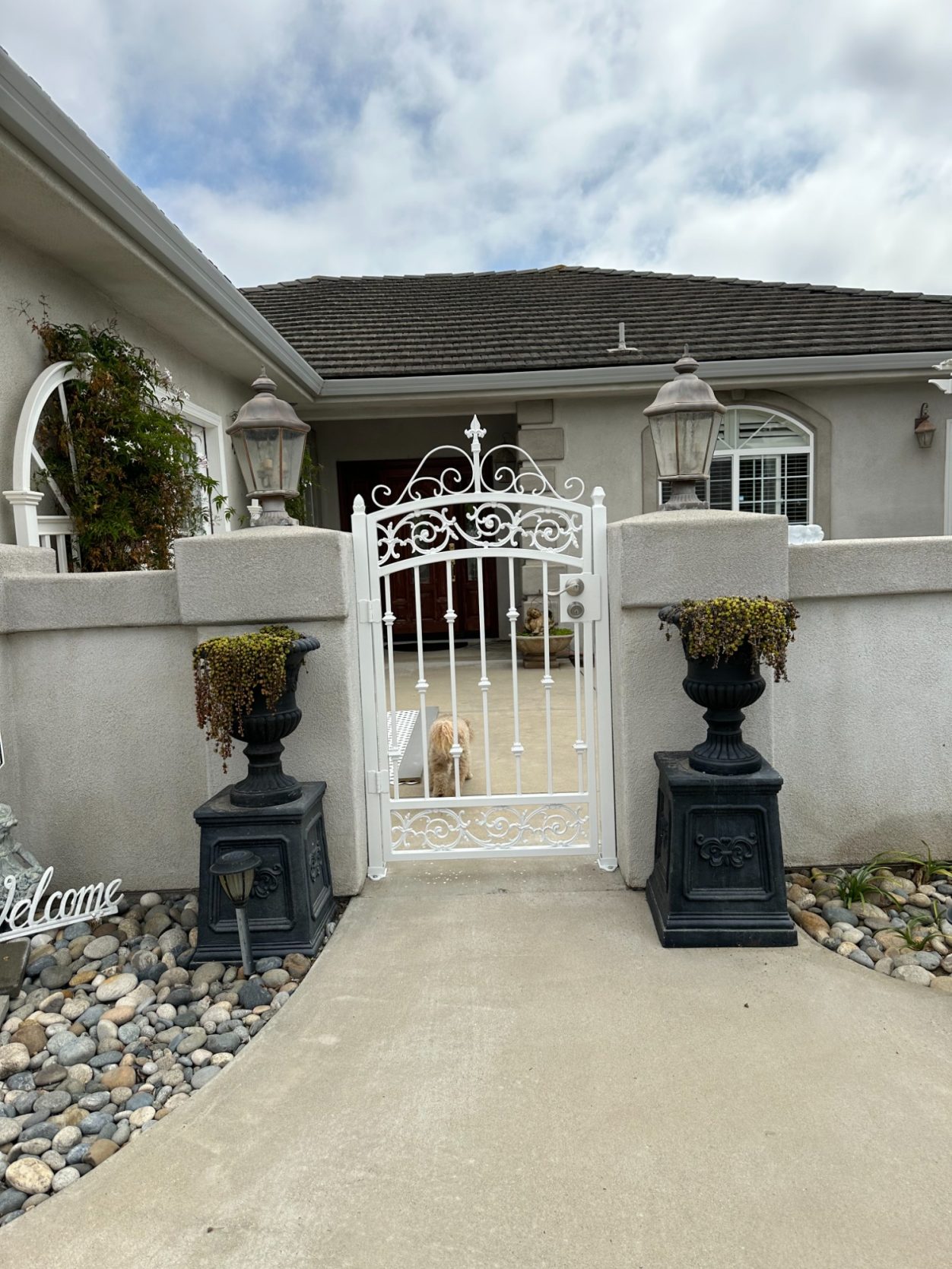 Ornamental Man gate Man gate