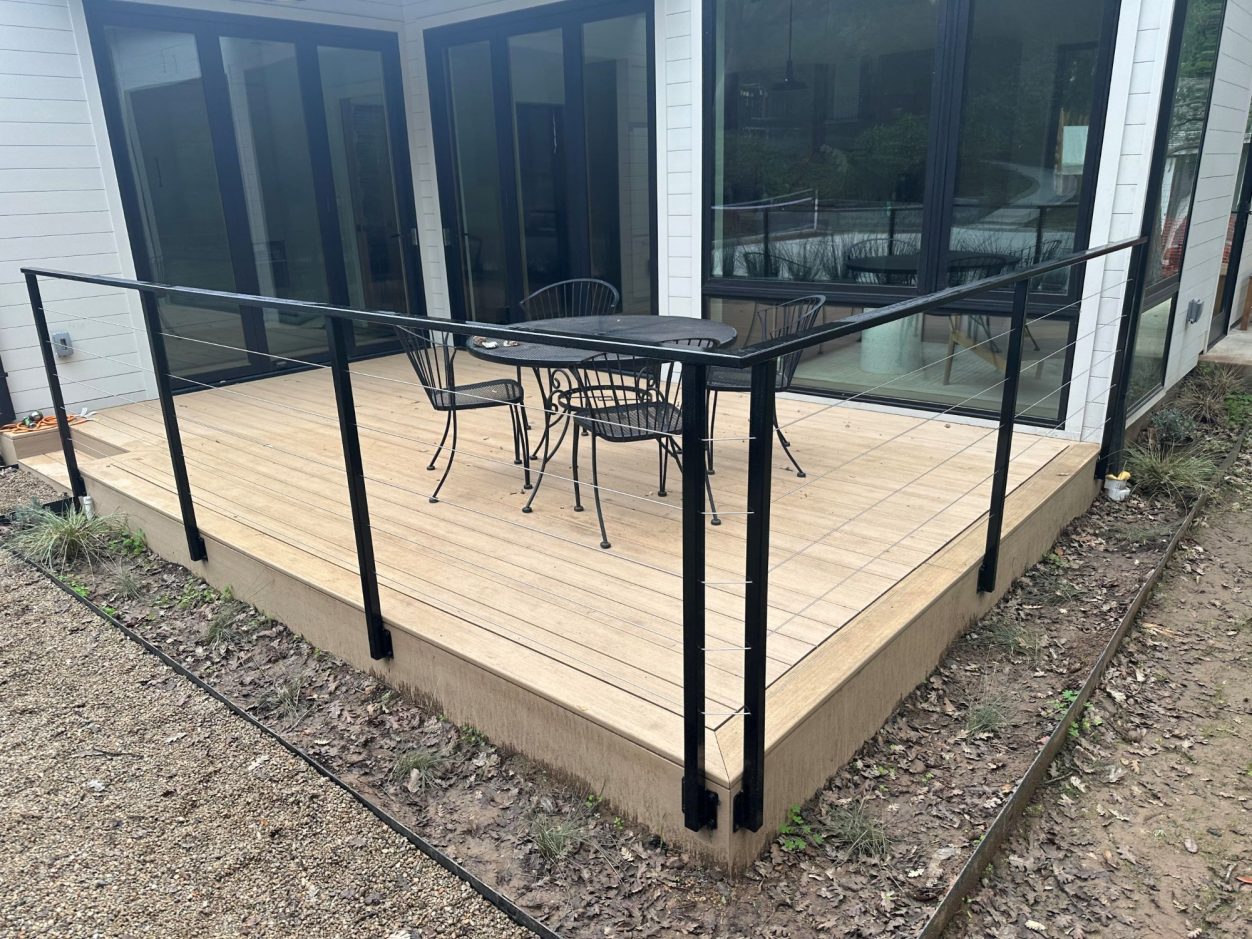 Stainless-steel cable railing Stain-less cable rail