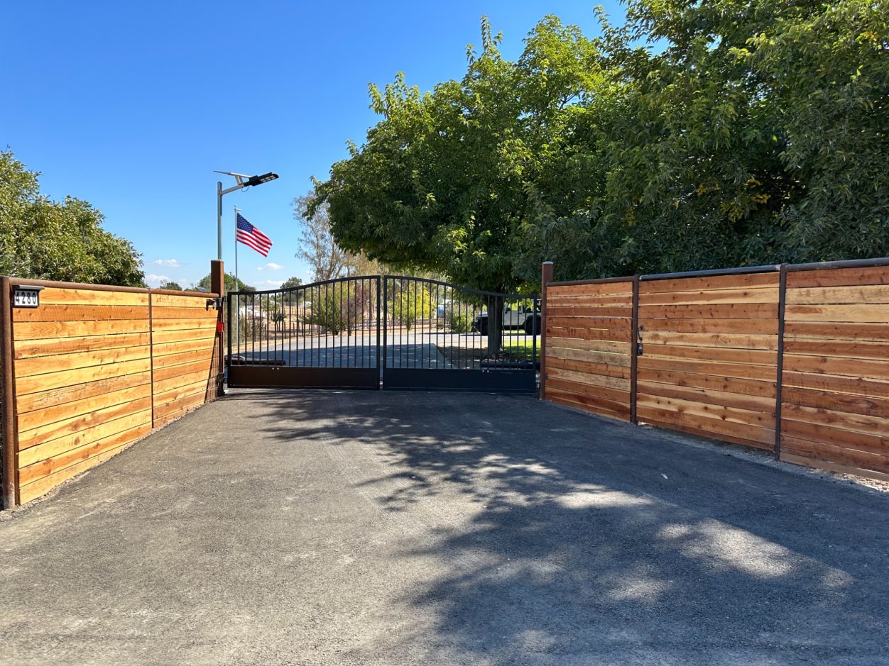 Custom Gate and Welded Fencing Entry Custom entryways